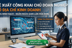 H1: Đề Xuất Công Khai Thông Tin Chủ Doanh Nghiệp Bỏ Địa Chỉ Kinh Doanh: Cảnh Báo Mạnh Từ Cơ Quan Thuế