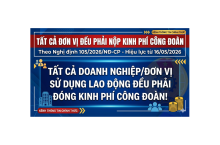 Kinh phí công đoàn: Mức đóng, hình thức nộp và thời hạn cần nắm rõ