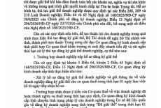Bộ Tài chính yêu cầu đẩy nhanh tiến độ xử lý thủ tục giải thể doanh nghiệp