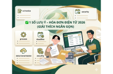 1 Số Lưu Ý Hóa Đơn Điện Tử 2026 (Giải Thích Ngắn Gọn) – Cách Xử Lý Sai Sót