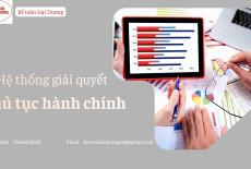 Hệ thống giải quyết tthc