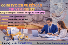 Công Ty Dịch Vụ Kế Toán Chuyên Nghiệp – KẾ TOÁN ĐẠI DƯƠNG