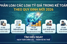 Phân Loại Các Loại Tỷ Giá Trong Kế Toán Theo Quy Định Mới Năm 2026