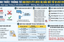 Thông tư 89/2026/TT-BTC chính thức thay thế Thông tư 80/2021/TT-BTC từ 01/07/2026