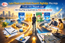 Lựa Chọn Loại Hình Doanh Nghiệp Phù Hợp Trước Khi Thành Lập - Nền Tảng Pháp Lý Quyết Định Sự Phát Triển Lâu Dài