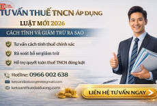 Tư Vấn Thuế TNCN Theo Luật Mới Nhất 2026 – Hướng Dẫn Toàn Diện Cho Cá Nhân & Doanh Nghiệp