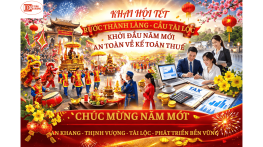 Không Khí Hội Tết Rước Thánh Làng & Khởi Đầu Năm Mới An Toàn Về Kế Toán – Thuế Cho Doanh Nghiệp