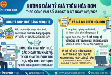 Hướng dẫn tỷ giá trên hóa đơn khi giao dịch ngoại tệ năm 2026
