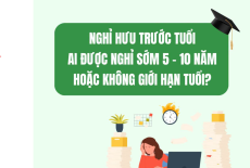 Nghỉ hưu trước tuổi năm 2026: Những trường hợp được nghỉ sớm 5–10 năm