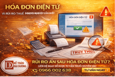 Hóa Đơn Điện Tử Và Rủi Ro Thuế Doanh Nghiệp Cần Biết