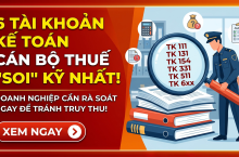 NHỮNG TÀI KHOẢN CÁN BỘ THUẾ HAY "SOI" NHẤT KHI THANH TRA