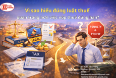 Vì sao hiểu đúng luật thuế quan trọng hơn việc nộp thuế đúng hạn?
