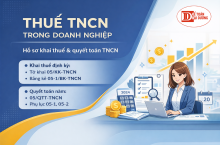 Hồ sơ khai thuế TNCN doanh nghiệp mới nhất