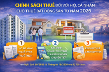 Hướng Dẫn Thuế Cho Thuê Bất Động Sản 2026: Hồ Sơ, Doanh Thu Tính Thuế & Kê Khai Chi Tiết
