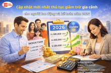 Cập nhật mới nhất thủ tục giảm trừ gia cảnh năm 2026 cho người lao động và kế toán