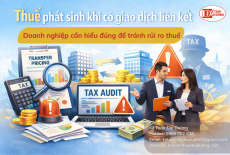 Thuế phát sinh khi có giao dịch liên kết - Doanh nghiệp cần hiểu đúng để tránh rủi ro thuế