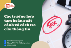 Các Trường Hợp Bị Tạm Hoãn Xuất Cảnh Do Nợ Thuế & Cách Tra Cứu Mới Nhất 2025