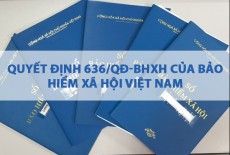 Quyết định 636/QĐ-BHXH của Bảo hiểm xã hội Việt Nam